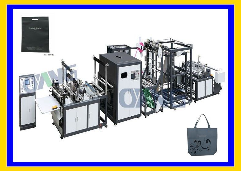 China Full Automatic Nonwoven Bag Making Machine / Bag Manufacturing Machine factory