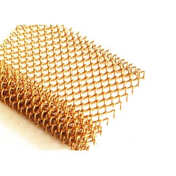 Quality Chain Link Type Lightweight Aluminum Metal Mesh Drapery For Space Divider for sale