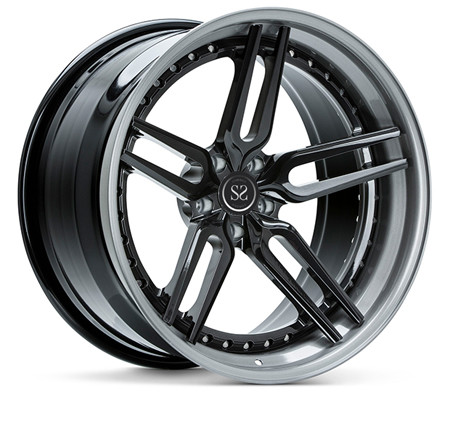 Quality 18 Inch 24 Inch 3 Piece Forged Wheels Deep Lip Concave for sale