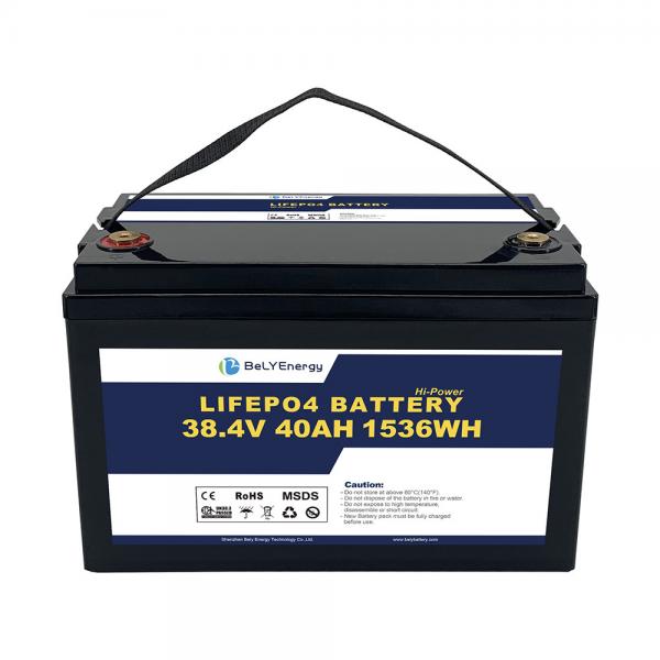 Quality Bely Energy Factory Price 36V 40AH  Lifepo4 200ah  For EV Marine for sale