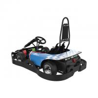 China Indoor 2.54Nm Four Wheel Go Kart 43mm Terrain Clearance Alloy Steel Frame factory