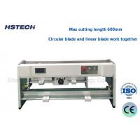China Light Curtain Induction PCB Depaneling Machine 600mm Cuttling Length CAB Blade Moving PCB Separator HS-206 factory