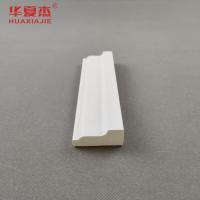 China Shingle Mould White Vinyl 12ft Decoration PVC Moulding Profile Building Material for sale
