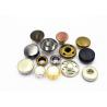 China Custom Engraved Logo •  On Buttons  • Decorative Metal Denim Brass Button factory