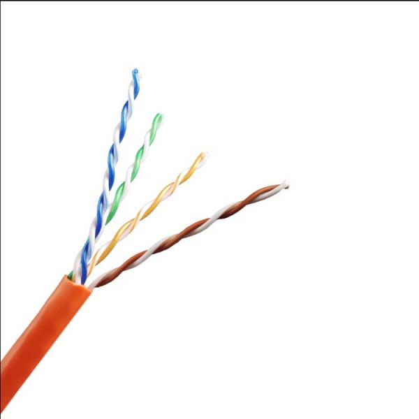 Quality HDPE Insulation BC CCA Shielded Cat5e Cable For Telecommunication for sale