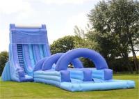 China Giant Inflatable Water Slide , Adult Size Inflatable Water Slide factory
