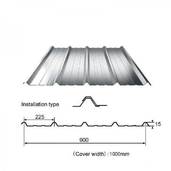 Quality 0.12-4.75mm Zinc Aluminum Roofing Corrugated Galvanized Steel Sheet for sale