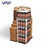 China Promotional Pallet Display Stands CMYK Printing Professional For Chain Store factory