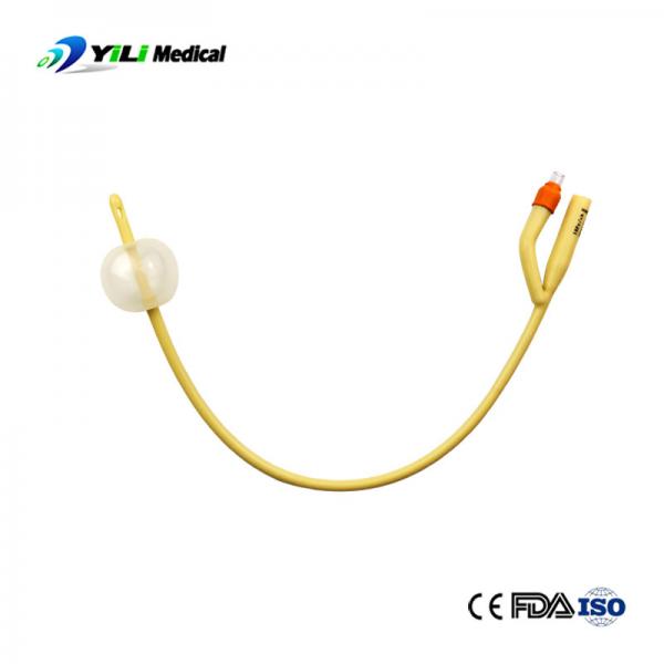Quality Obstetrics Surgery 2 Way Urinary Catheter , Multifunctional Urine Catheter Silicone for sale