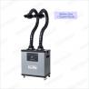 China Multiple Filtering Solder Fume Extractor , Double Arm Soldering Fume Extractor factory