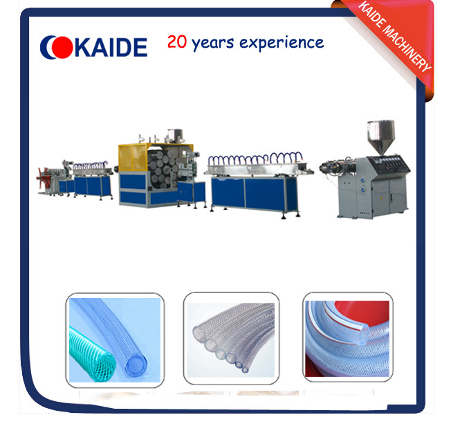 China PVC hose Making Machine for PVC fiber Reinforced hose /PVC Fiber Garden Hose  KAIDE factory
