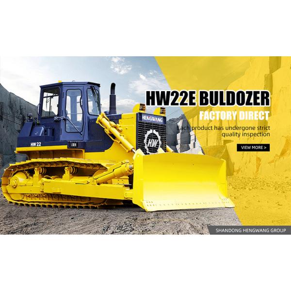 Quality 20 Tons Heavy Duty Diesel Bulldozer With Hydrostatic Transmission Easy Manipulation for sale