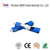 China CE PC 0.3dB Plastic Optical Fiber Connectors For FTTH Networks factory