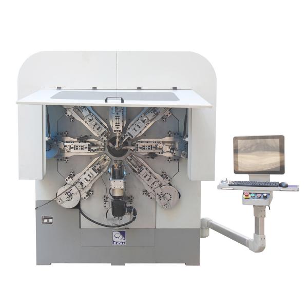 Quality Camless 14 Axes CNC Spring Making Coiling Machine Wire Rotary Forming Bending Machine for sale