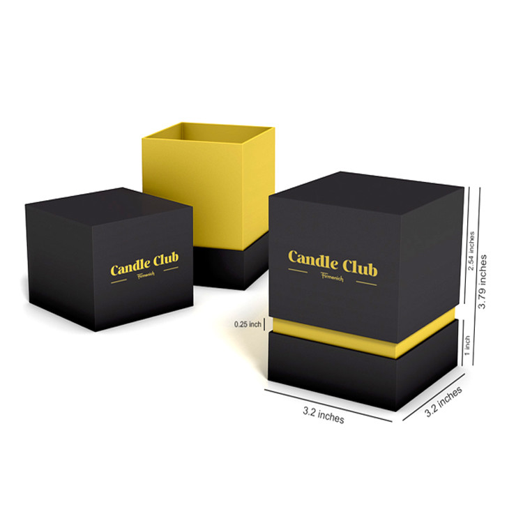 China Custom Candle Jar Packaging Boxes Wholesale Australia UK With Private Labels factory