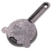 Quality Stainless Steel Bar Strainer Bar Tool Drink Strainer with 100 Wire Spring for for sale
