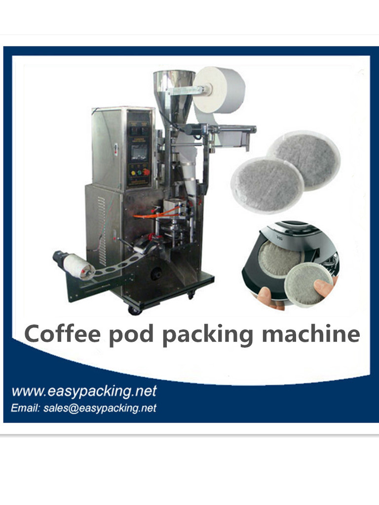 China full automatic coffee pod filling and sealing machine casuple coffee pod machine /coffee maker factory