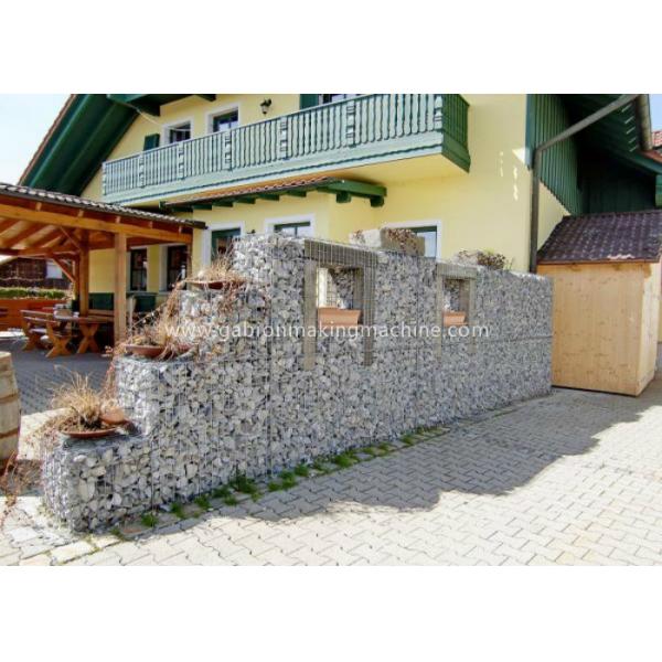 Quality Gabion Baskets Retaining Wall 100x120mm Mesh Size For Rock Fall Defending for sale