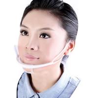 China Transparent Plastic Sanitary Surgical Clear Face Mask , Disposable Medical Face Masks factory