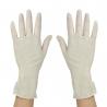 China Non Slip Disposable Latex Examination Gloves , Disposable Rubber Gloves factory
