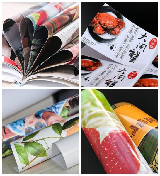 128gsm 150gsm Two Side Coated Art Paper For Brochure High Speed Printing