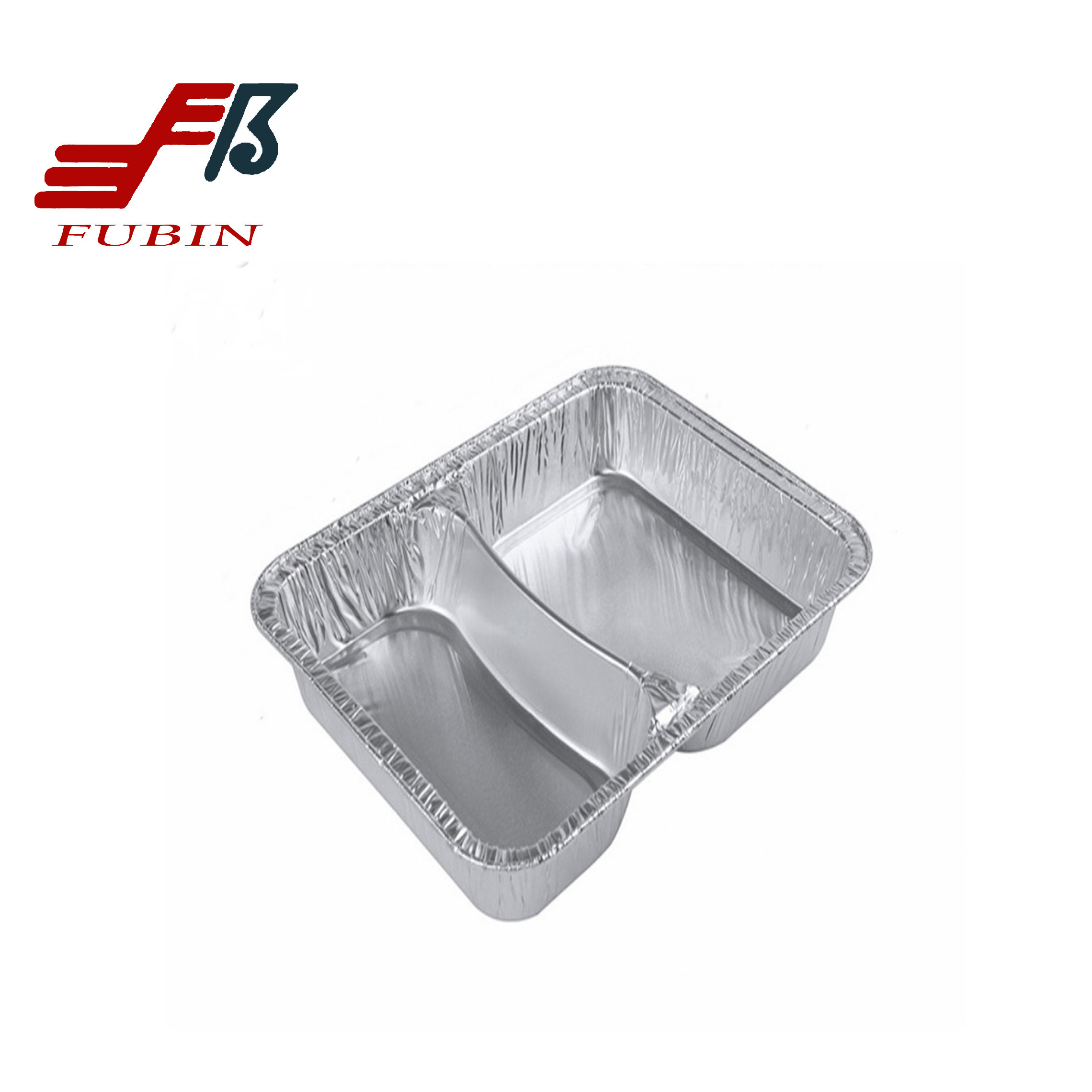China 8011 Aluminium Foil Packaging Box two Compartments for sale