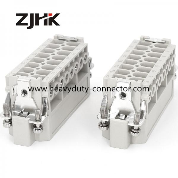 Quality 32 Pin Screw Terminal Double 16 Pin Male And Female Connector Heavy Duty Long for sale