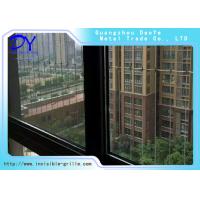 China Home Safety Fire Rated Balcony Window Grill Stainless Steel Wires factory