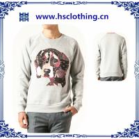 China 2015 New Style men's plain cotton hoodies factory