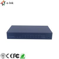 China 8 Ports 250M Industrial PoE Switch 100Mbps Down Link Ethernet Port factory