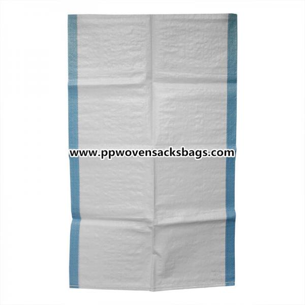 Quality 50kg PP Woven Sacks / Woven Polypropylene Packaging Bags for Packing Flour , Sugar , Seeds for sale