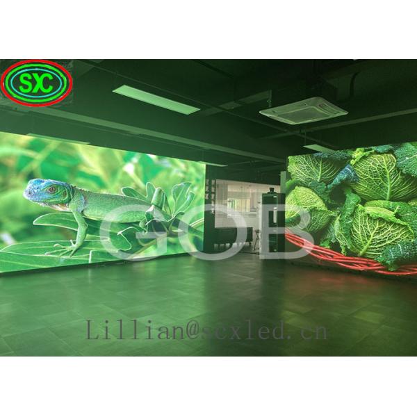 Quality Anti-collision HD Stage LED Screens 2mm Pixel Pitch Damp-proof Aluminum Material for sale