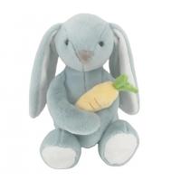 China Easter Gift Stuffed Animal Toy Bunny Holding A Carrot Soft Lovely Long Ears Plush Rabbit Toys factory