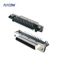Quality MDR Connector 50P Female Right Angle PCB SCSI Connector For PCB Board for sale