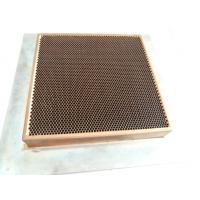China 300mm RF Room Honeycomb Air Filters Core Vent Brass Ventilation Plate 4.8mm factory