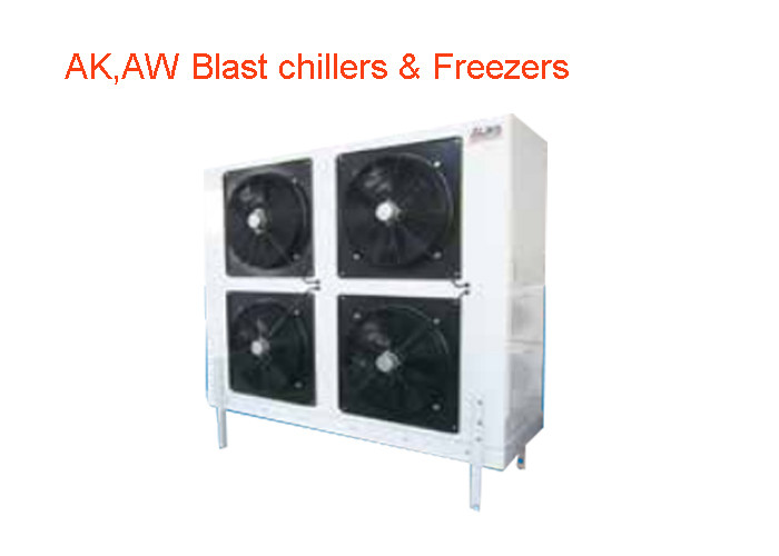 China AK, AW Blast chillers & Freezers factory
