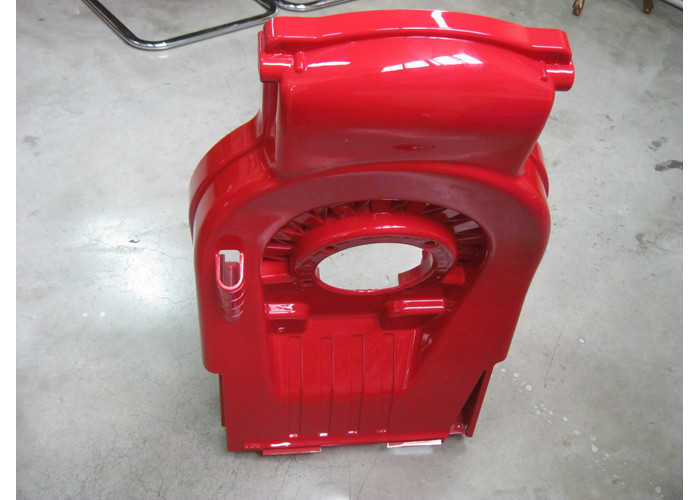 Quality Auto Parts Injection Molding Services / Gloss Finish Red ABS Automotive for sale