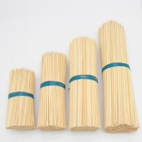 China Easily Cleaned Flexible Round Bamboo Sticks For Barbecue factory