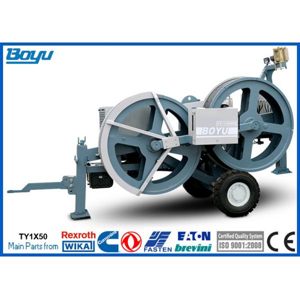 Quality Overhead 50kN 5T Hydraulic Tensioner with German Rexroth Speed Reducer Cummins Diesel Engine for sale