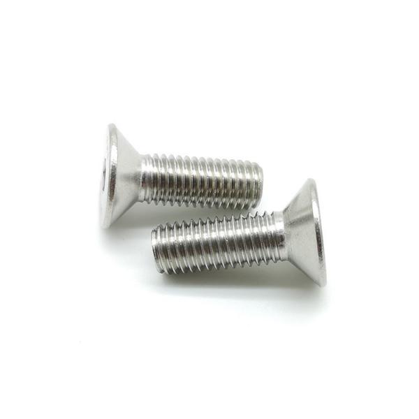 Quality 316 Stainless Steel Screws Nuts Bolts DIN7991 Hexagon Socket Countersunk Head Cap Screws M16 M10 M8 M4 for sale