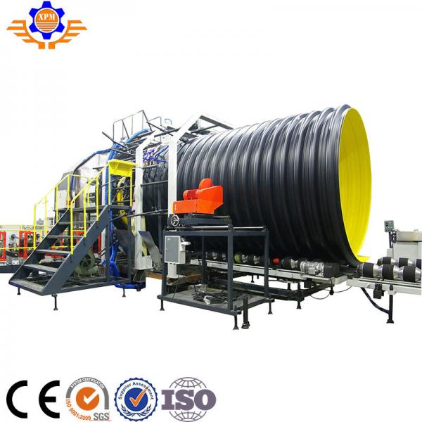 Quality 6m 110mm PE PP PVC Pipe Extrusion Line Pvc Single Wall Corrugated Pipe Line for sale