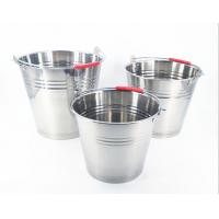 China 10L Stainless Steel Wine Ice Bucket Two Handle Wine Bottle Chiller Bucket factory