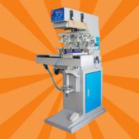 China Multi Color 110V 60Hz Bottle Cap Printing Machine with separated colloid head for sale