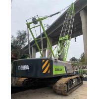 China Used QUY80 Zoomlion 80 Ton Crawler Crane with 58m Boom Lenth factory
