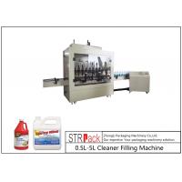 Quality 1L-1 Gallon Automatic Corrosive Liquid Filling Machine PLC Inline For Cleaner for sale
