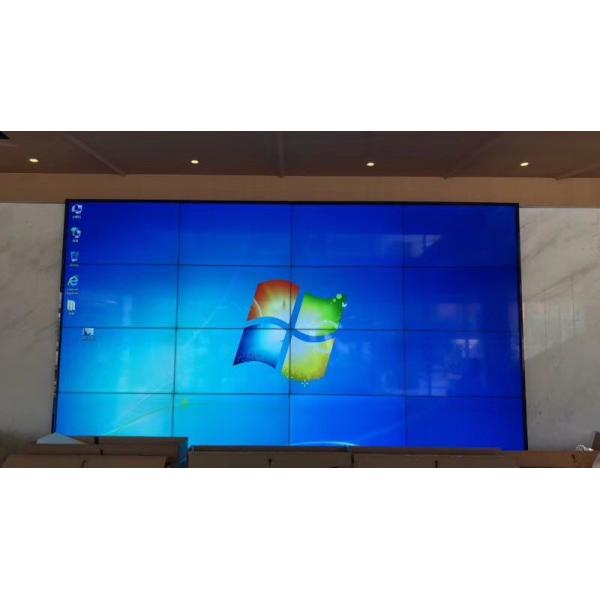 Quality Advertising Narrow Bezel LCD Video Wall Display Indoor 49 Inch HD 4k Resolution for sale