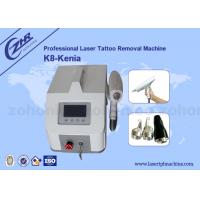 China 8.4 Led Screen Q Switch ND Yag Tattoo Removal Laser Equipment 1064nm & 532nm factory
