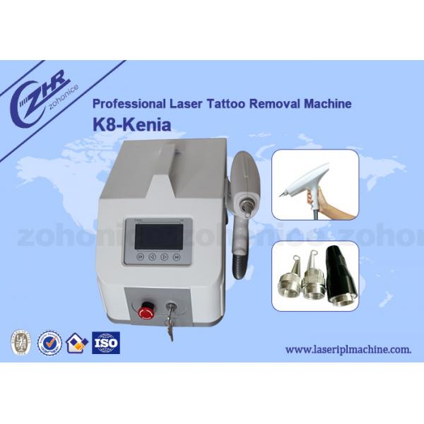 Quality 8.4 Led Screen Q Switch ND Yag Tattoo Removal Laser Equipment 1064nm & 532nm for sale
