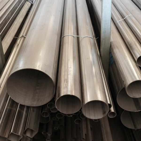 Quality Electric Erw Round Stainless Steel Welded Tubes Astm A554 316Ti for sale