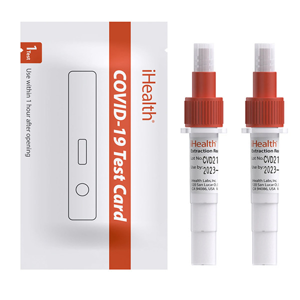 Quality IHealth Clear 19 Rapid Self Test Nasal Swab FDA At Home Kits for sale